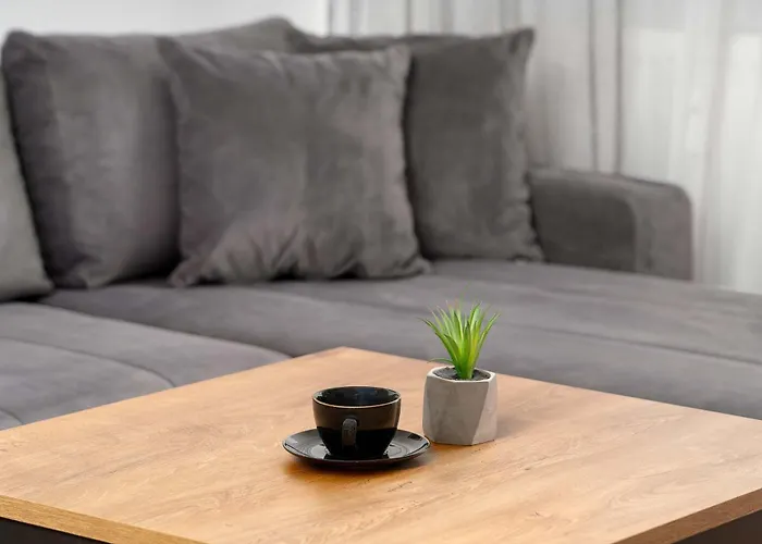 Przytulne Z Balkonem W Centrum Blisko Plazy By Renters Apartment